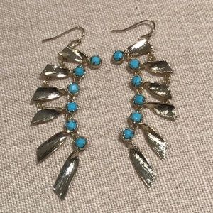 Kendra Scott Turquoise Statement Earrings